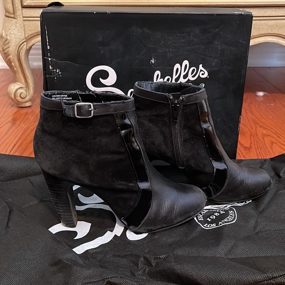 Seychelles Stick Your Neck Put Used Leather Boots Size 7 - Picture 2 of 8